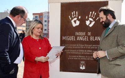 Almansa ha inaugurado el parque Miguel Ángel Blanco, cofinanciado con la EDUSI